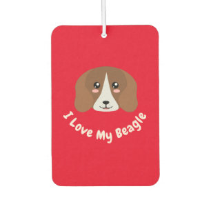 I love My Beagle Air Freshener