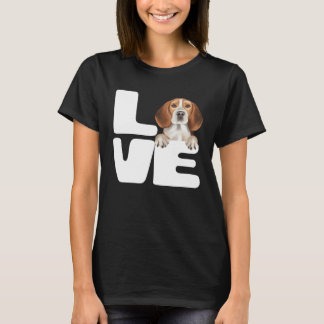 I Love My Beagle Dog T-Shirt
