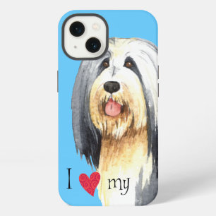 I Love my Bearded Collie iPhone 13 Case