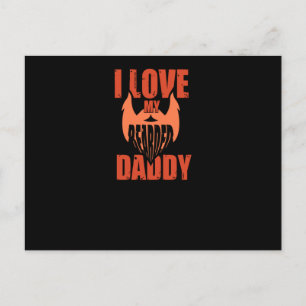 I love my bearded - Greatest dad Postcard