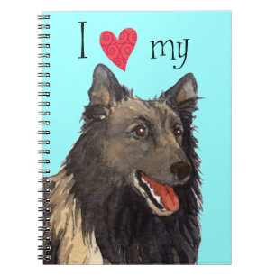 I Love my Belgian Tervuren Notebook