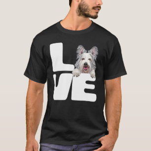 I Love My Berger Picard Dog T-Shirt