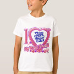 I Love My Best Friend pink/purple - photo T-Shirt<br><div class="desc">I Love My Best Friend pink/purple - photo</div>