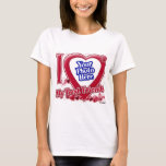 I Love My Best Friends red heart - photo T-Shirt<br><div class="desc">I Love My Best Friends red heart - photo</div>