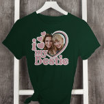 I Love My Bestie Heart Photo Blush Pink T-Shirt<br><div class="desc">Looking for a cute gift for your bestie? This fun heart design can be personalized with a favourite photo.</div>