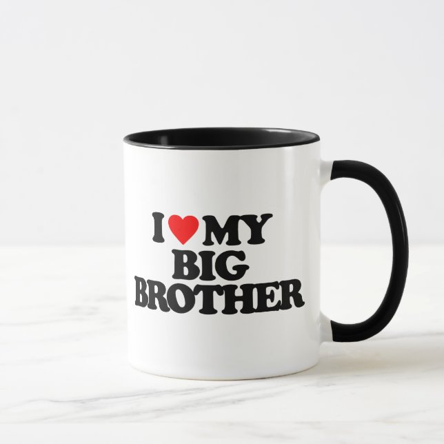 I LOVE MY BIG BROTHER MUG (Right)