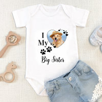 I Love My Big Sister Custom Photo Pet Dog Lover 