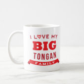 I Love My Big Tongan Family Reunion T-Shirt Idea Coffee Mug (Left)