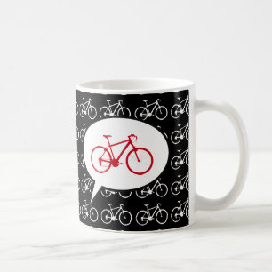 i love my bike cartoon coffee mug