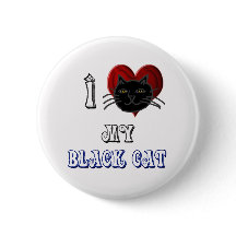 i love my black cat