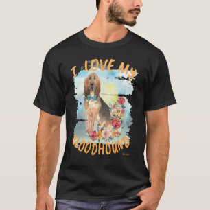 I Love My Bloodhound 1 T-Shirt