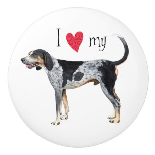 I Love my Bluetick Ceramic Knob