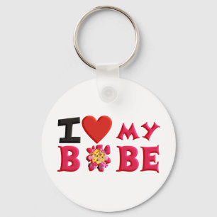 I love My Bobe Keychain