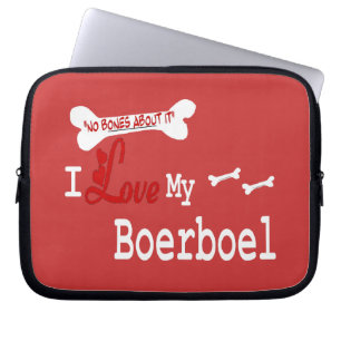 I Love My Boerboel Laptop Sleeve