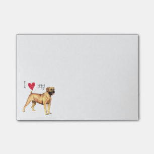I Love my Boerboel Post-it Notes