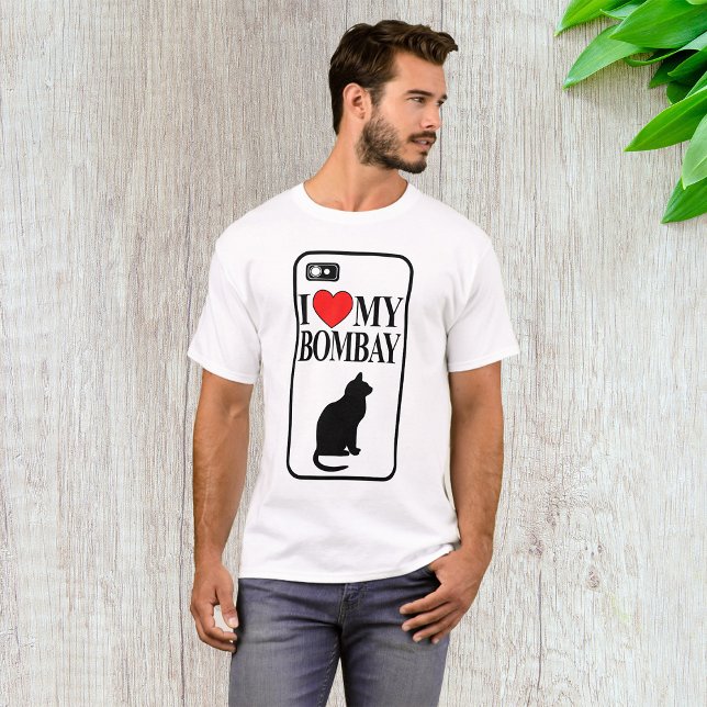 I Love My Bombay Cat T-Shirt (Creator Uploaded)