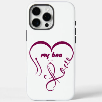 I Love My Boo • Forever & Always ^_^ iPhone 16 Pro Max Case