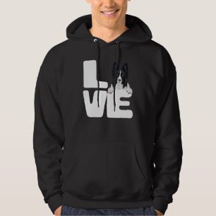 I Love My Border Collie Dog Lover 1 Hoodie