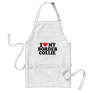 I love my Border Collie Standard Apron