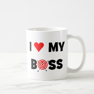 I love my boss coffee mug
