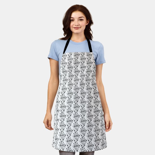 I love My Boxer Dog Apron (Worn)