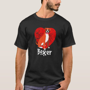 I Love My Boxer Dog Breed He T-Shirt
