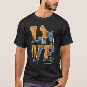 I Love My Boxer  Dog    T-Shirt