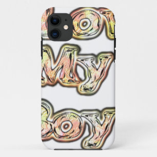  I Love My Boy Design Cool Vintage Collection Text iPhone 11 Case