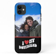 I Love My Boyfriend Personalized Photo