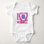 I Love My Boyfriend pink/purple - photo Baby Bodysuit<br><div class="desc">I Love My Boyfriend pink/purple - photo</div>