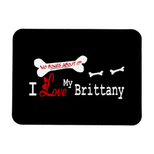 I Love My Brittany Spaniel Magnet