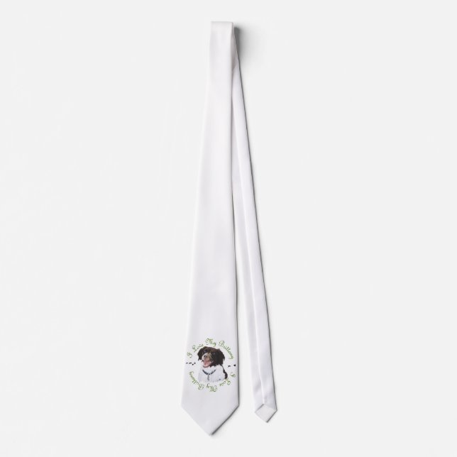 I Love My Brittany Tie (Front)