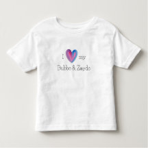 I Love My Bubbe and Zayde T-Shirt