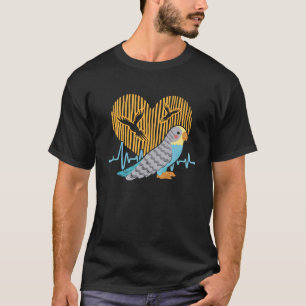 I Love My budgie cute parrot budgie T-Shirt