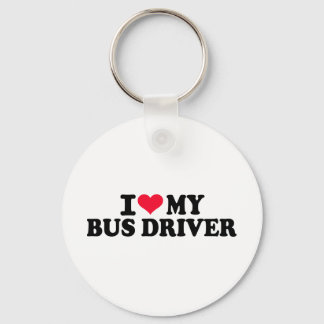 I love my Bus driver Keychain