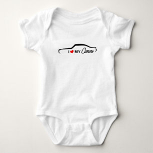 I Love My Camaro Baby Bodysuit