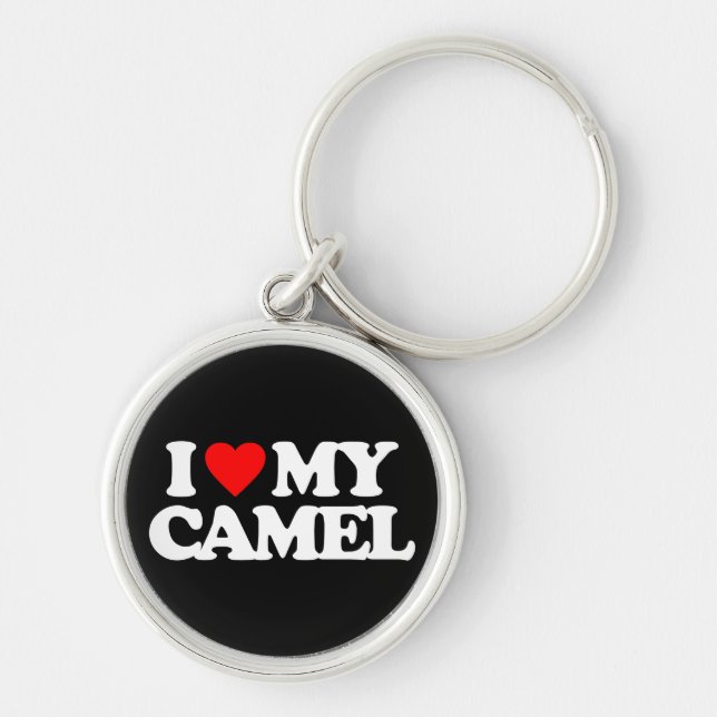 I LOVE MY CAMEL KEYCHAIN (Front)