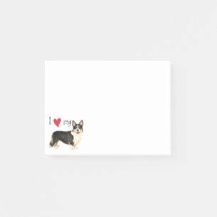 I Love my Cardigan Welsh Corgi Post-it Notes