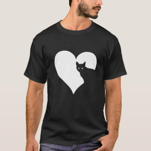 I Love My Cat My Heart Beats Are My Cat Cats T-Shirt
