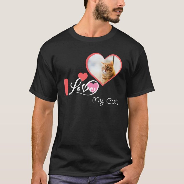 i love my cat shirt (Front)