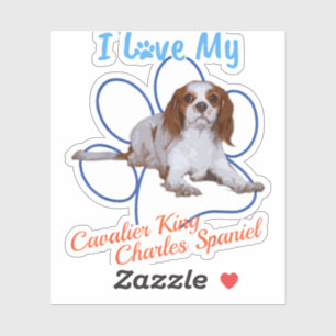 I Love My Cavalier King Charles Spaniel Dog Lover 