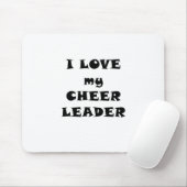 I Love my Cheerleader Mouse Pad (With Mouse)