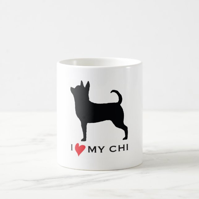 I LOVE MY CHI COFFEE MUG (Center)