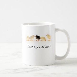 I love my chickens mug