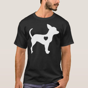 I Love My Chihuahua Idea For Chiwawa Shadow T-Shirt