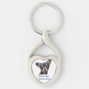 I love my Chihuahua Keychain