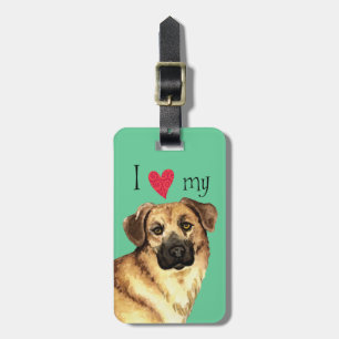 I Love my Chinook Luggage Tag
