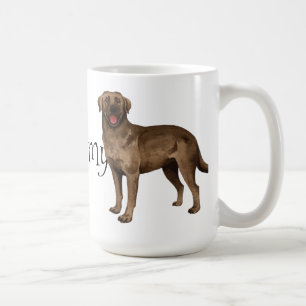 I Love my Chocolate Lab Coffee Mug