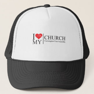 I Love My Church Trucker Hat