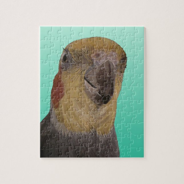 I Love My Cockatiel! Bird Jigsaw Puzzle (Vertical)